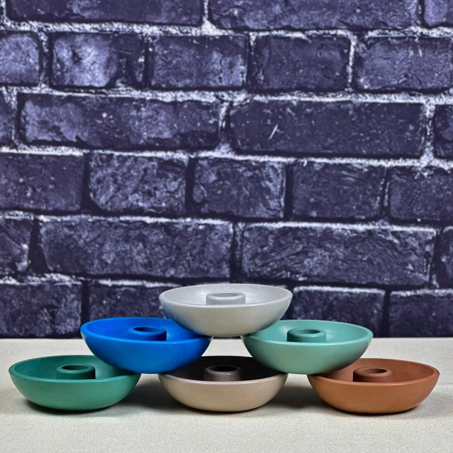 Candlestick Holder | Modern Handmade Concrete Design | Minimalist Taper Candle Holder | Wedding Decor & Centerpiece