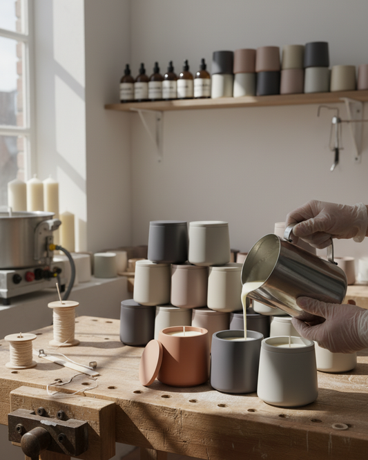 Concrete Jar with Lid – Wholesale